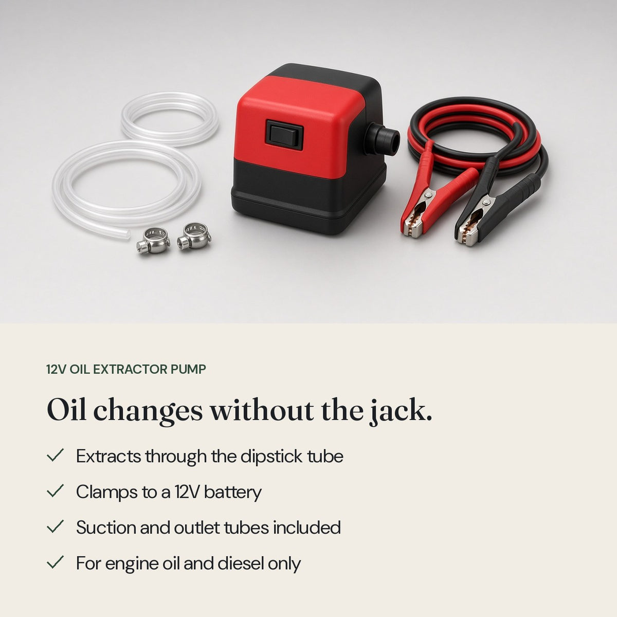 12V Oil Extractor Pump