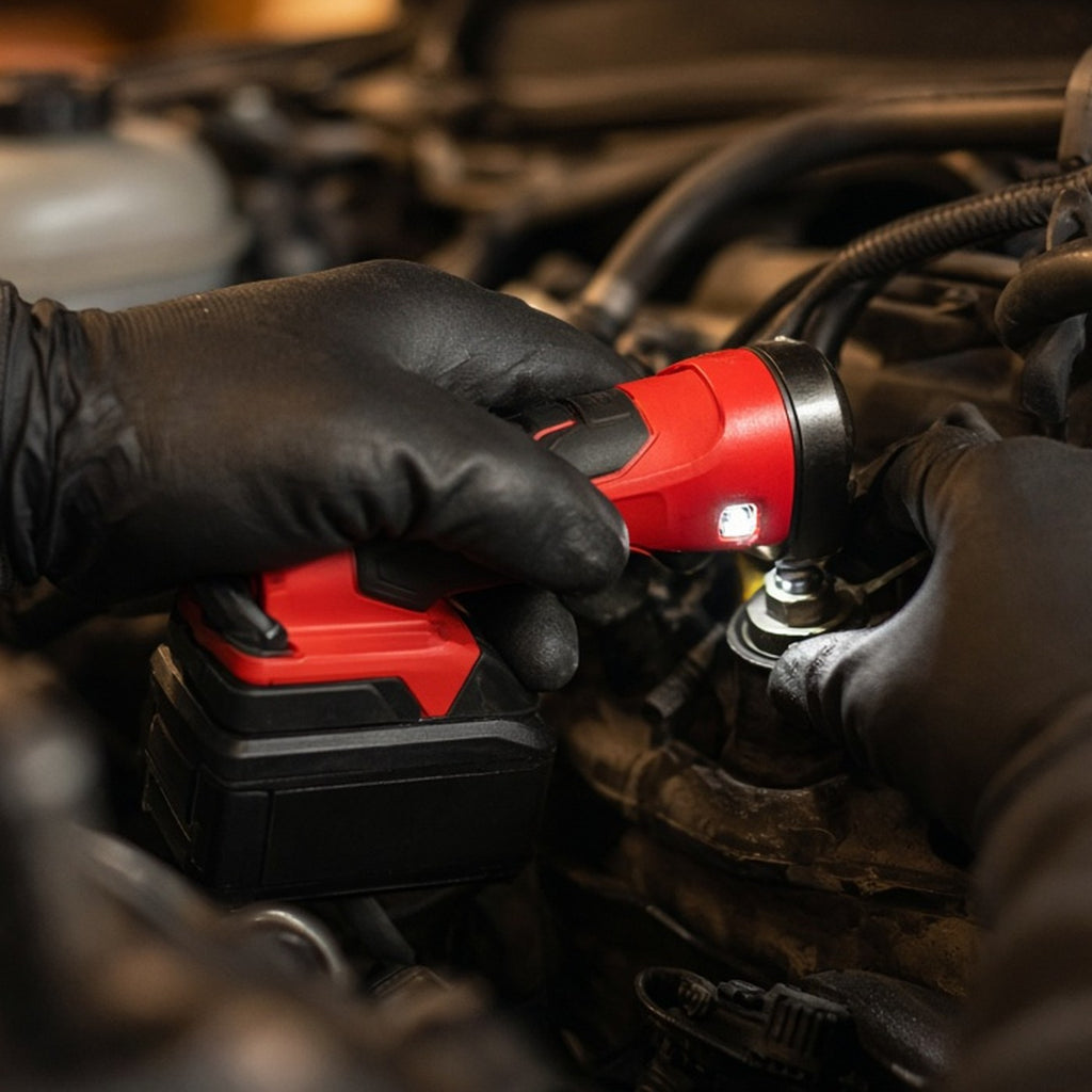 Cordless Power Ratchet in a real-life setting