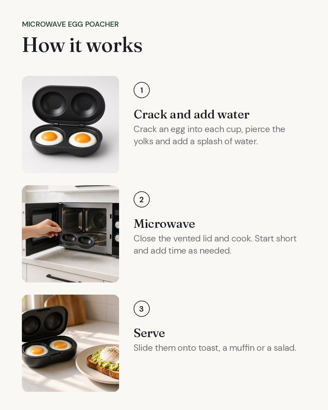 Microwave Egg Poacher