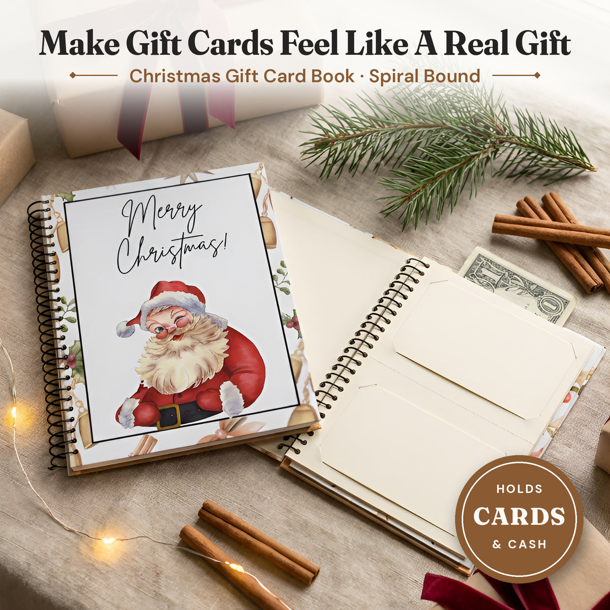 Christmas Gift Card Book