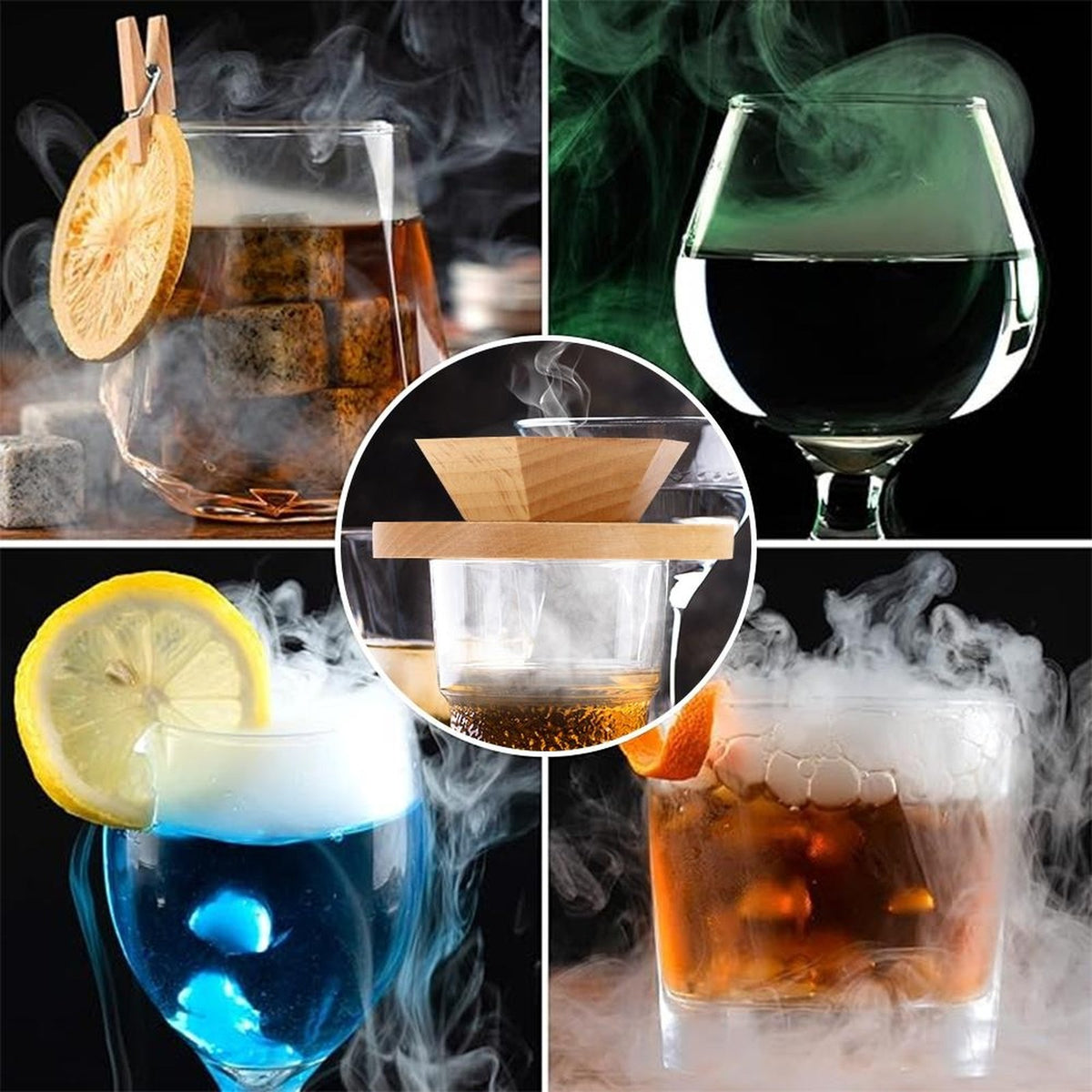 Cocktail Smoker Kit details