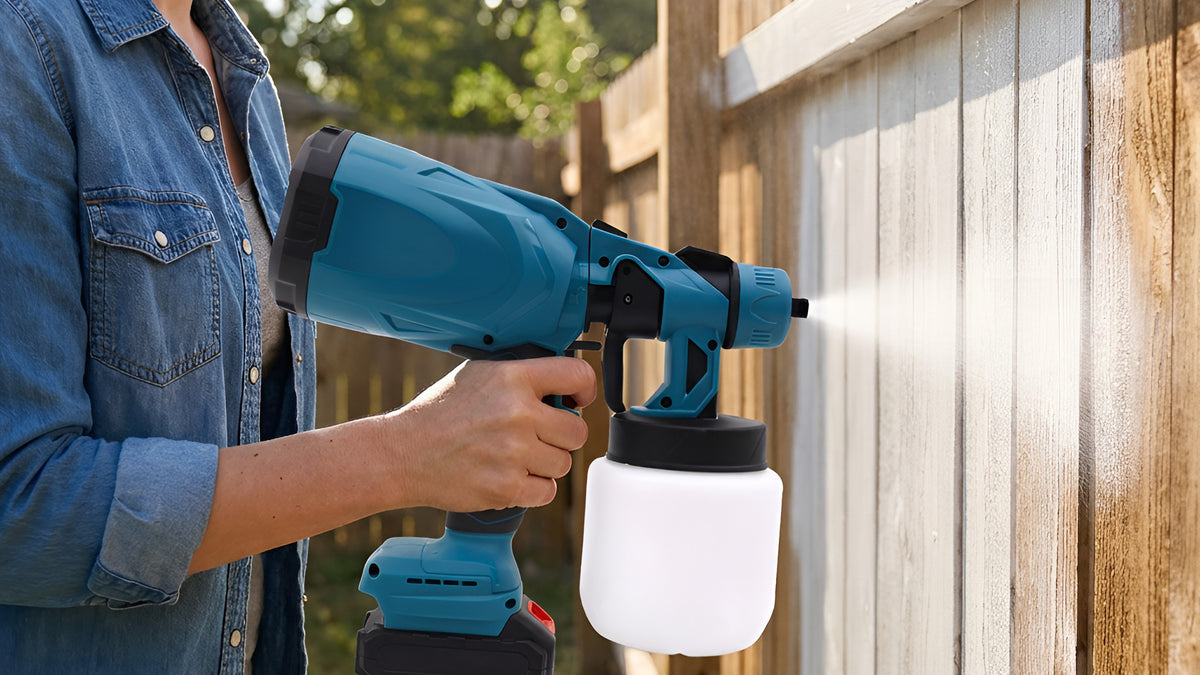 Cordless Paint Sprayer with 2 Batteries - photo 10