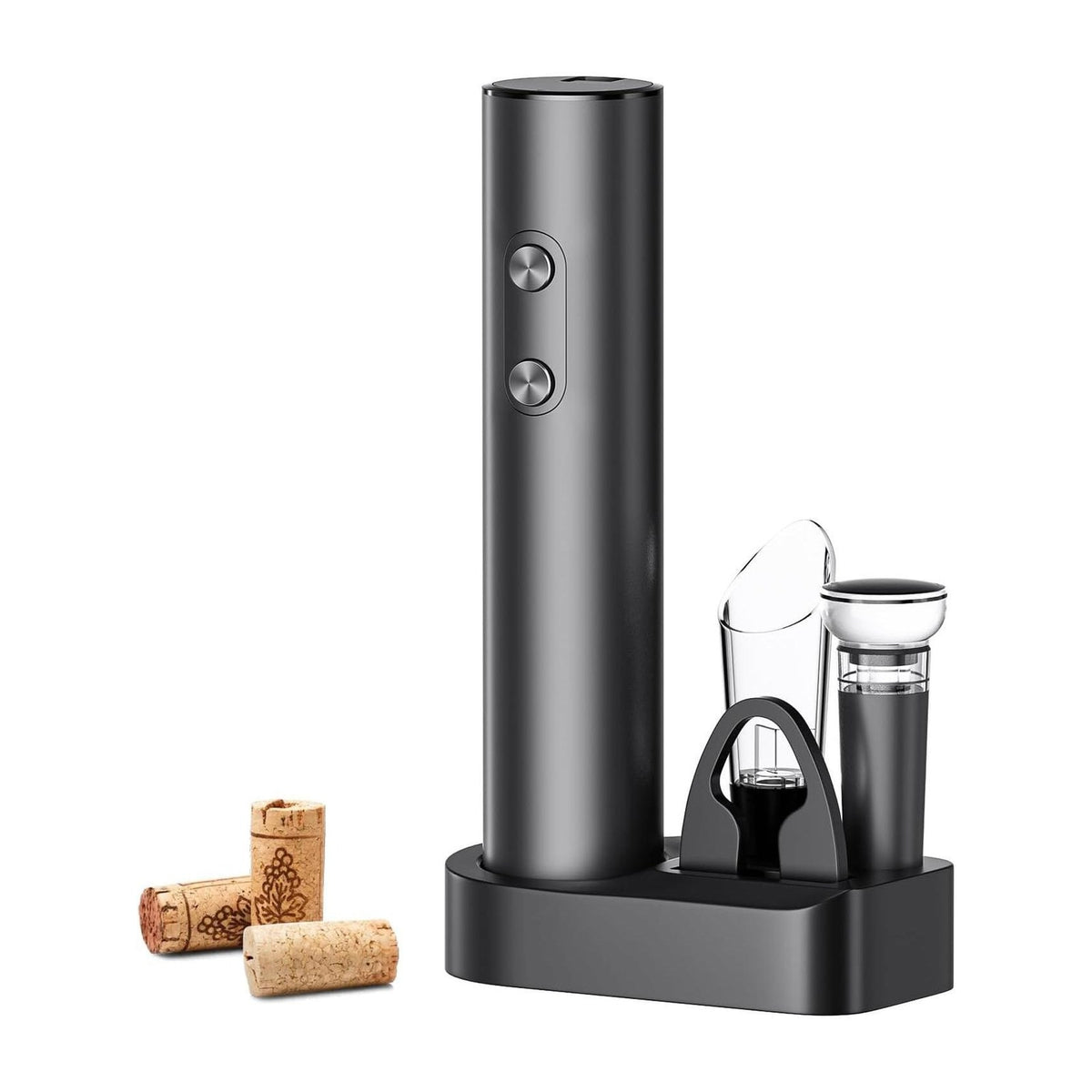 Electric Wine Opener Gift Set (4-in-1)