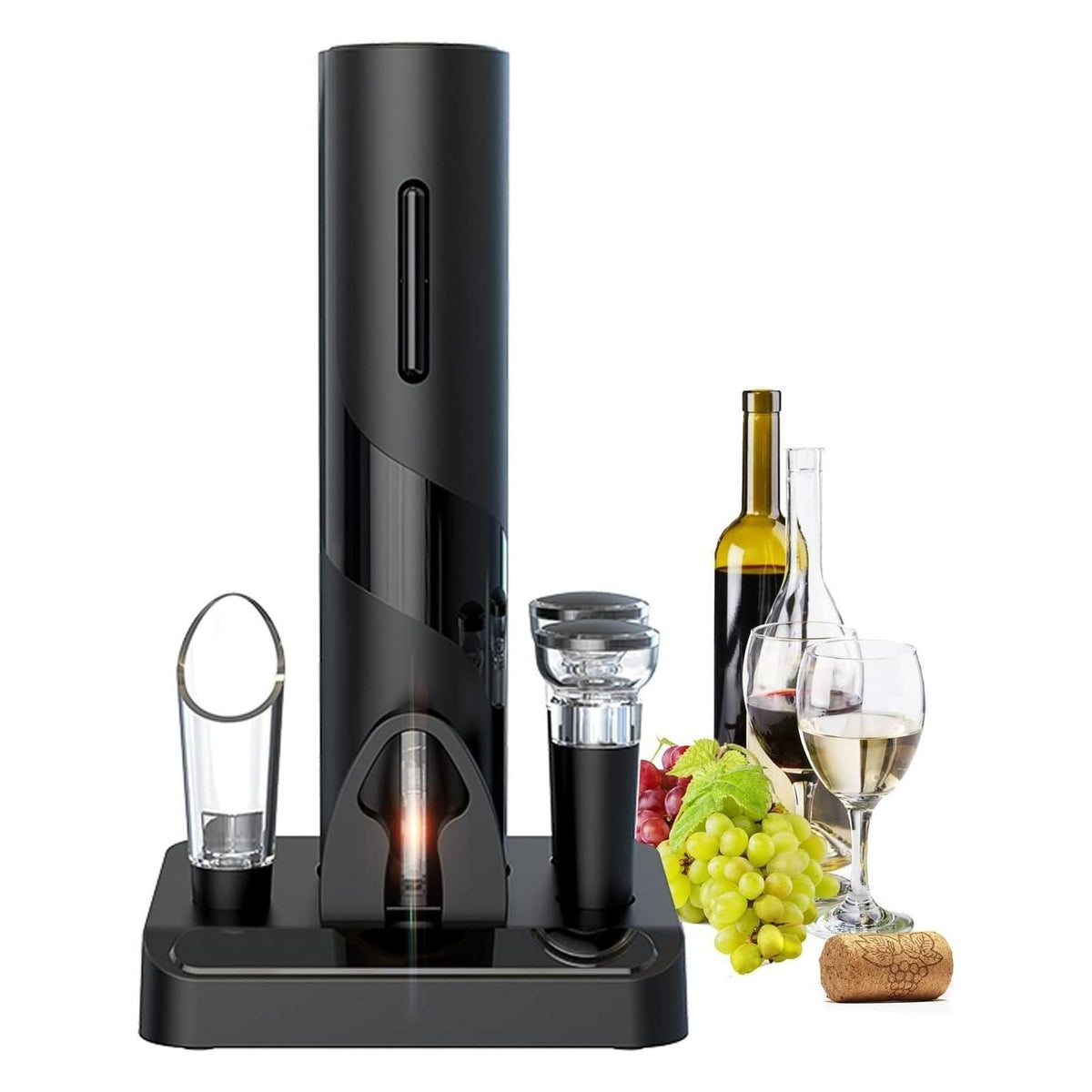 Electric Wine Opener Gift Set (4-in-1): key features