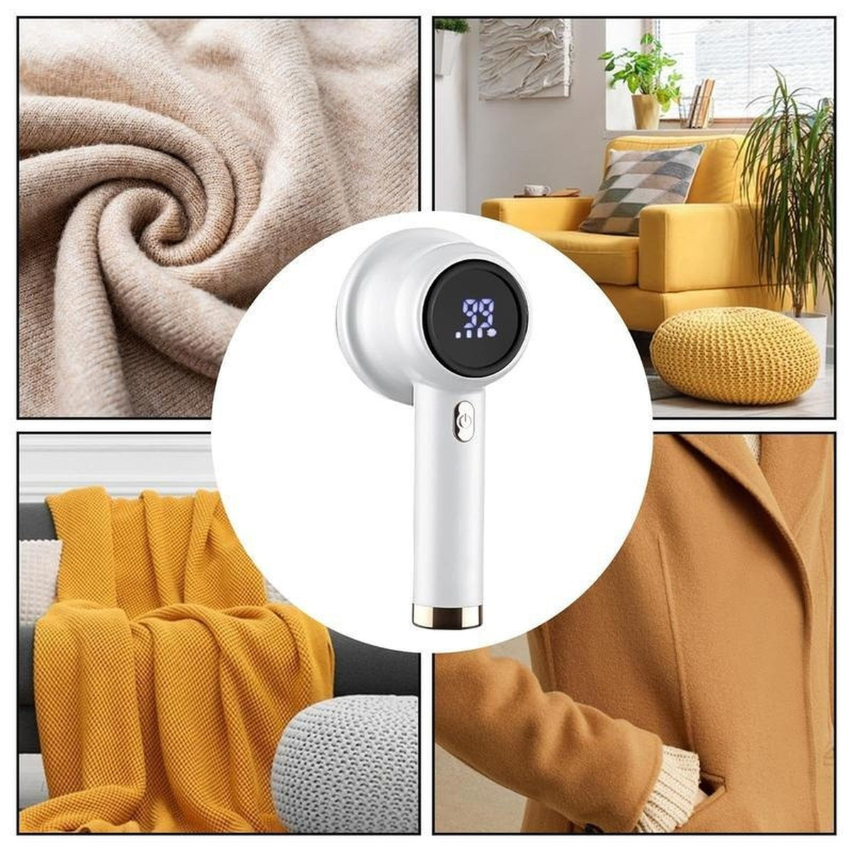 Rechargeable Fabric Shaver: key features
