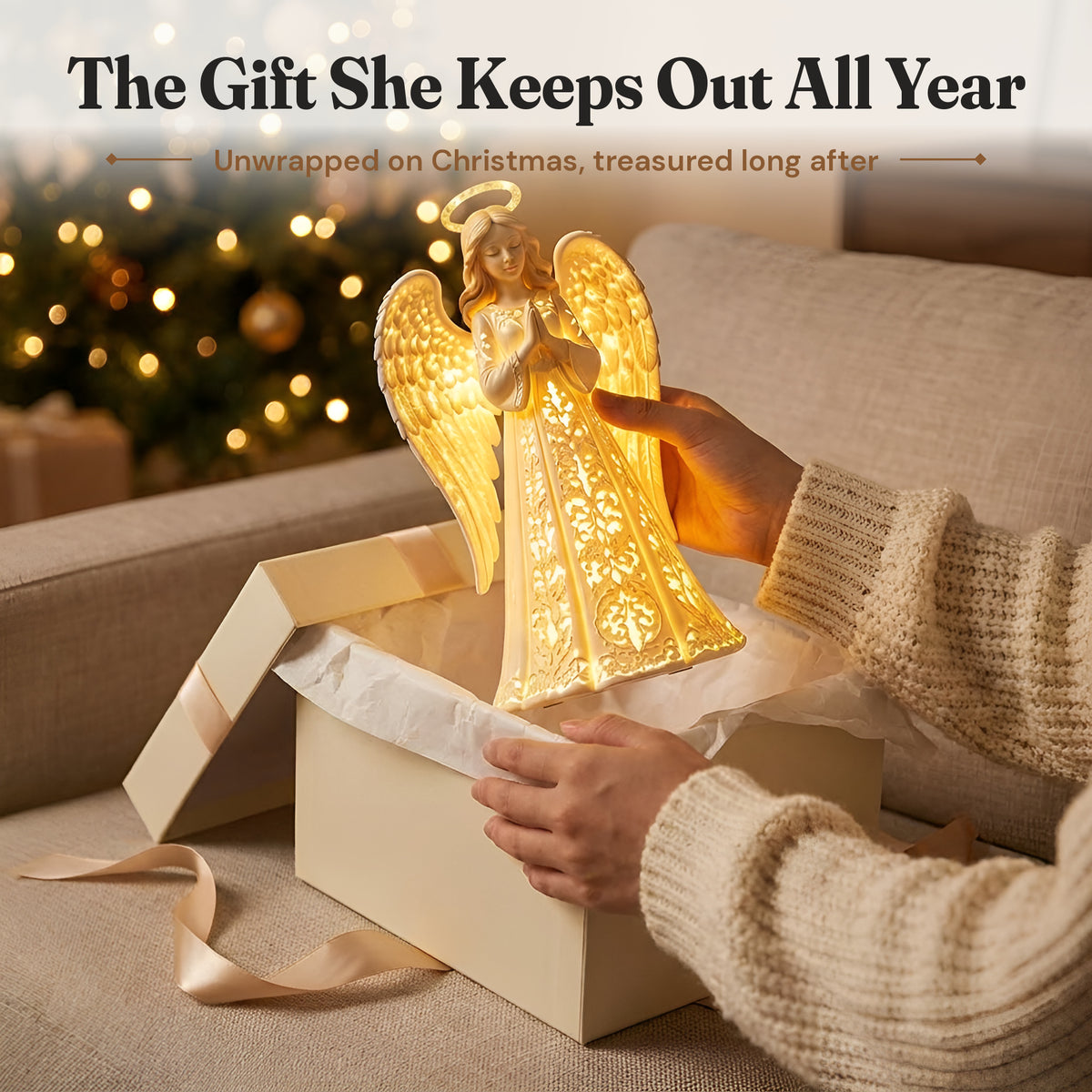Glowing Angel Keepsake Figurine - photo 2