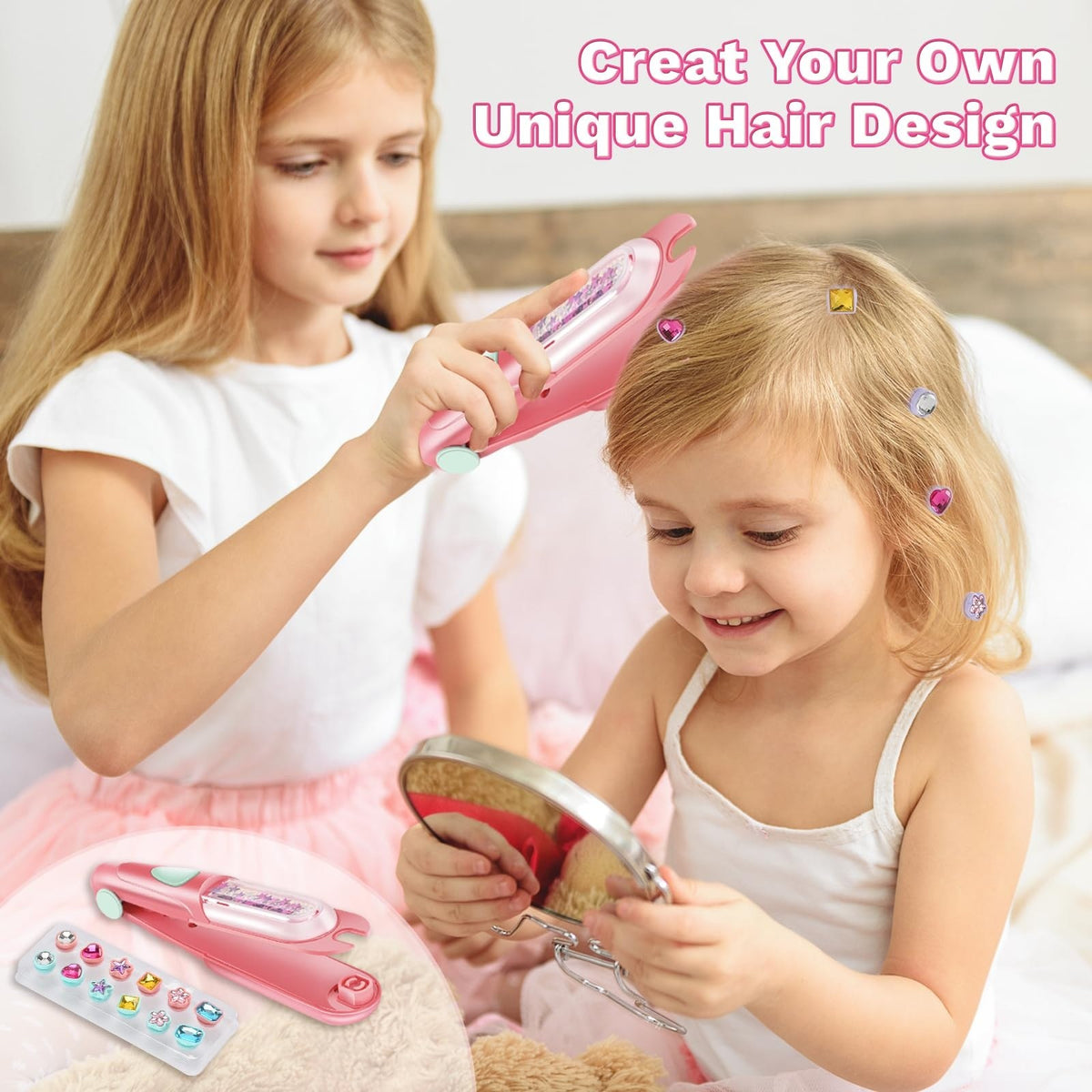 Hair Gem Stamper Kit: key features