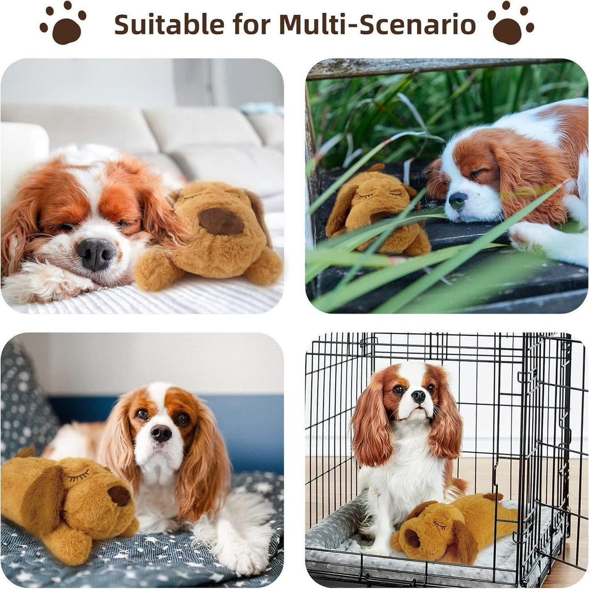 Heartbeat Puppy Calming Plush lifestyle