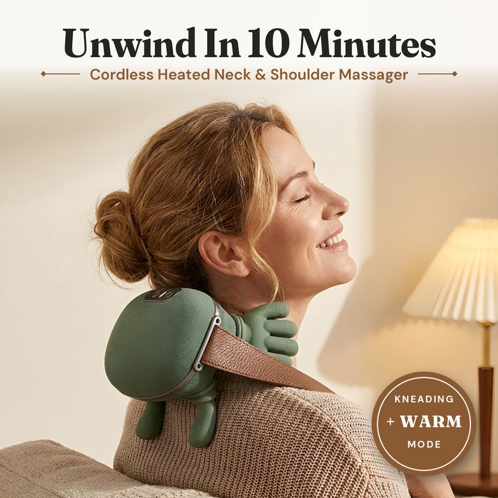 Cordless Heated Neck & Shoulder Massager