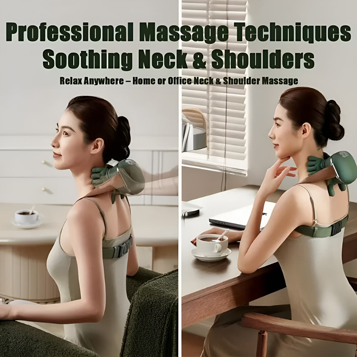 Cordless Heated Neck & Shoulder Massager - photo 4