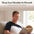 Heated Shoulder Brace with Vibration (USB)