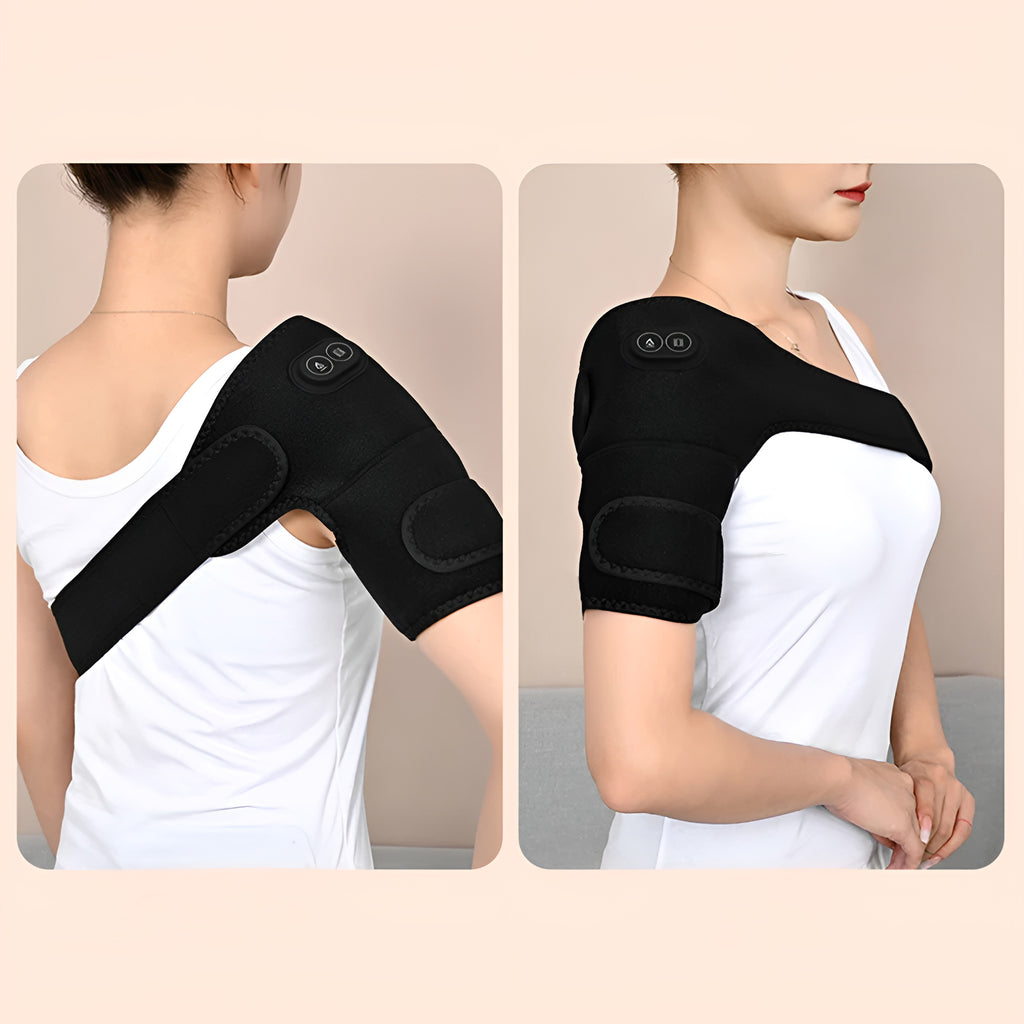 Heated Shoulder Brace with Vibration (USB) - photo 5