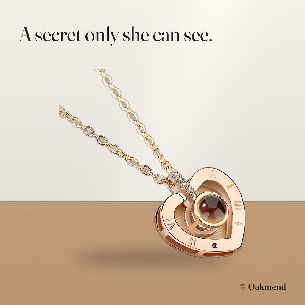 A secret only she can see.