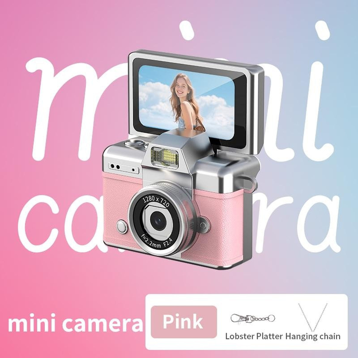 Mini Keychain Digital Camera: key features