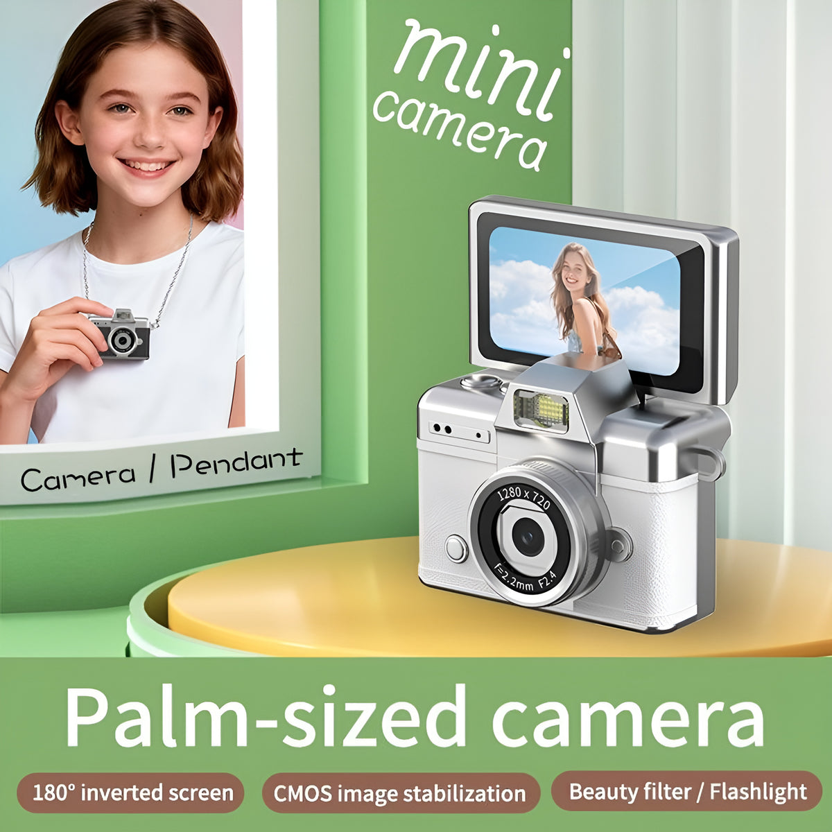 Mini Keychain Digital Camera - photo 4