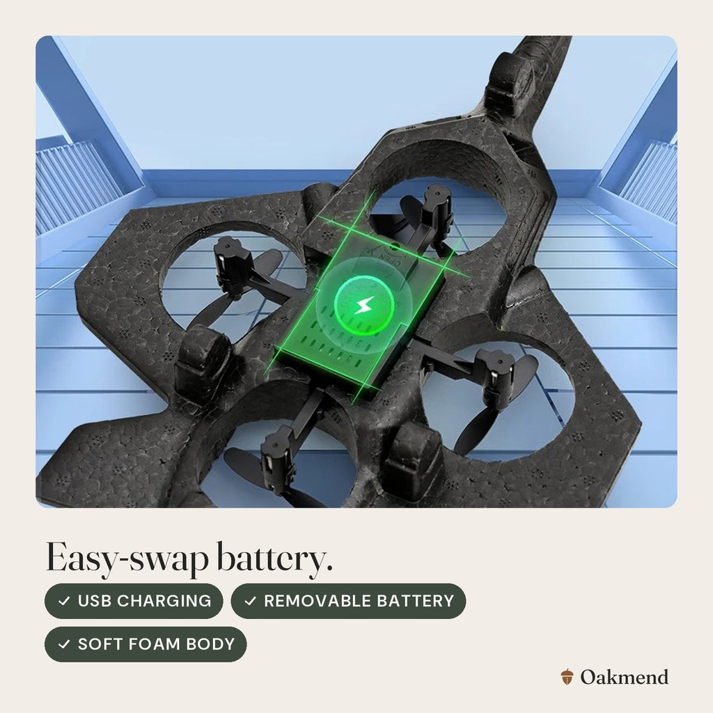Easy-swap battery.