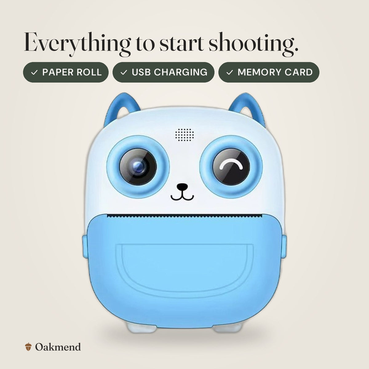 Everything to start shooting.
