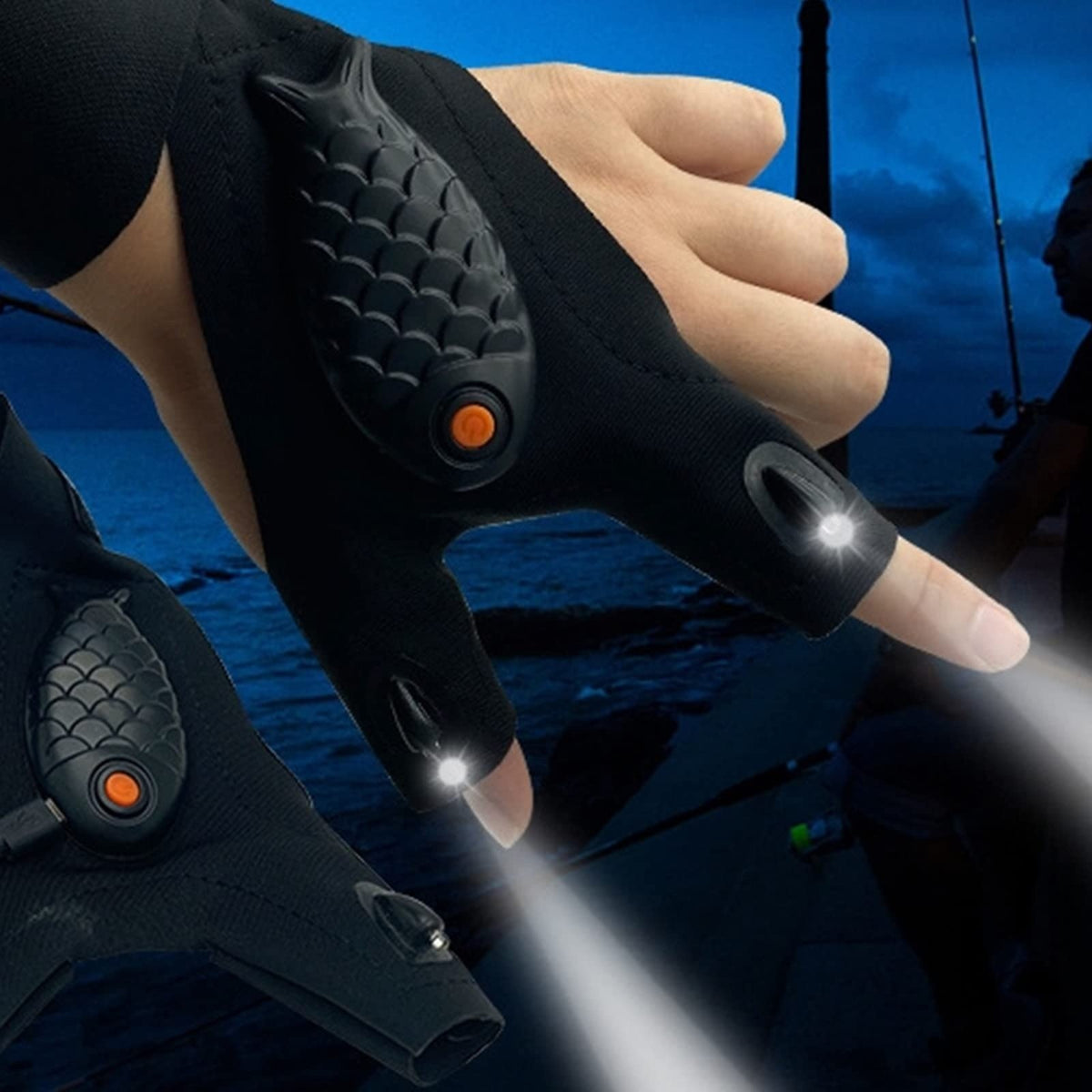 LED Flashlight Gloves: key features
