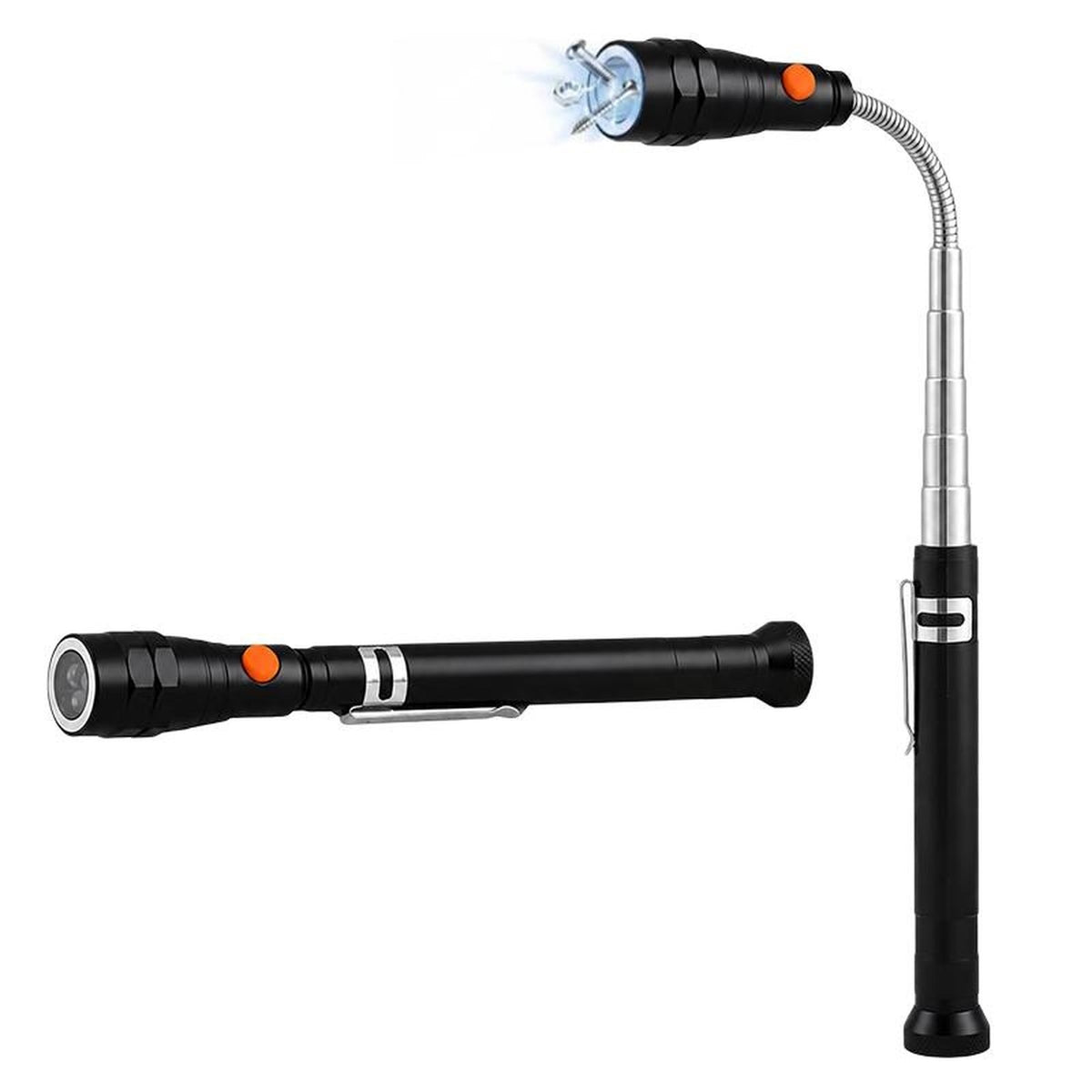 Telescoping Magnetic Pickup Tool with LED