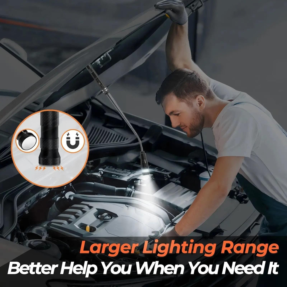 Telescoping Magnetic Pickup Tool with LED: key features