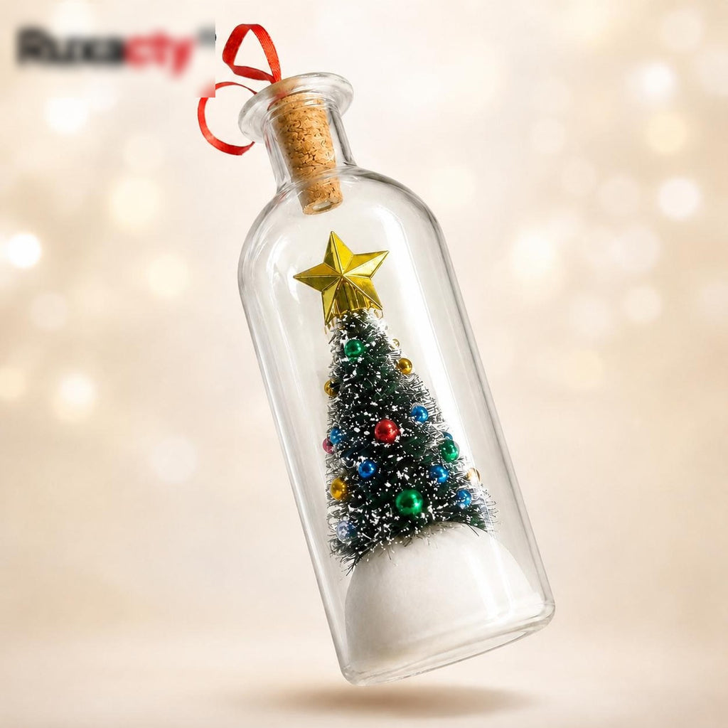 Recordable Message in a Bottle Ornament