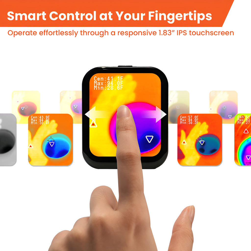 Mini Thermal Imaging Camera with Touchscreen - photo 7