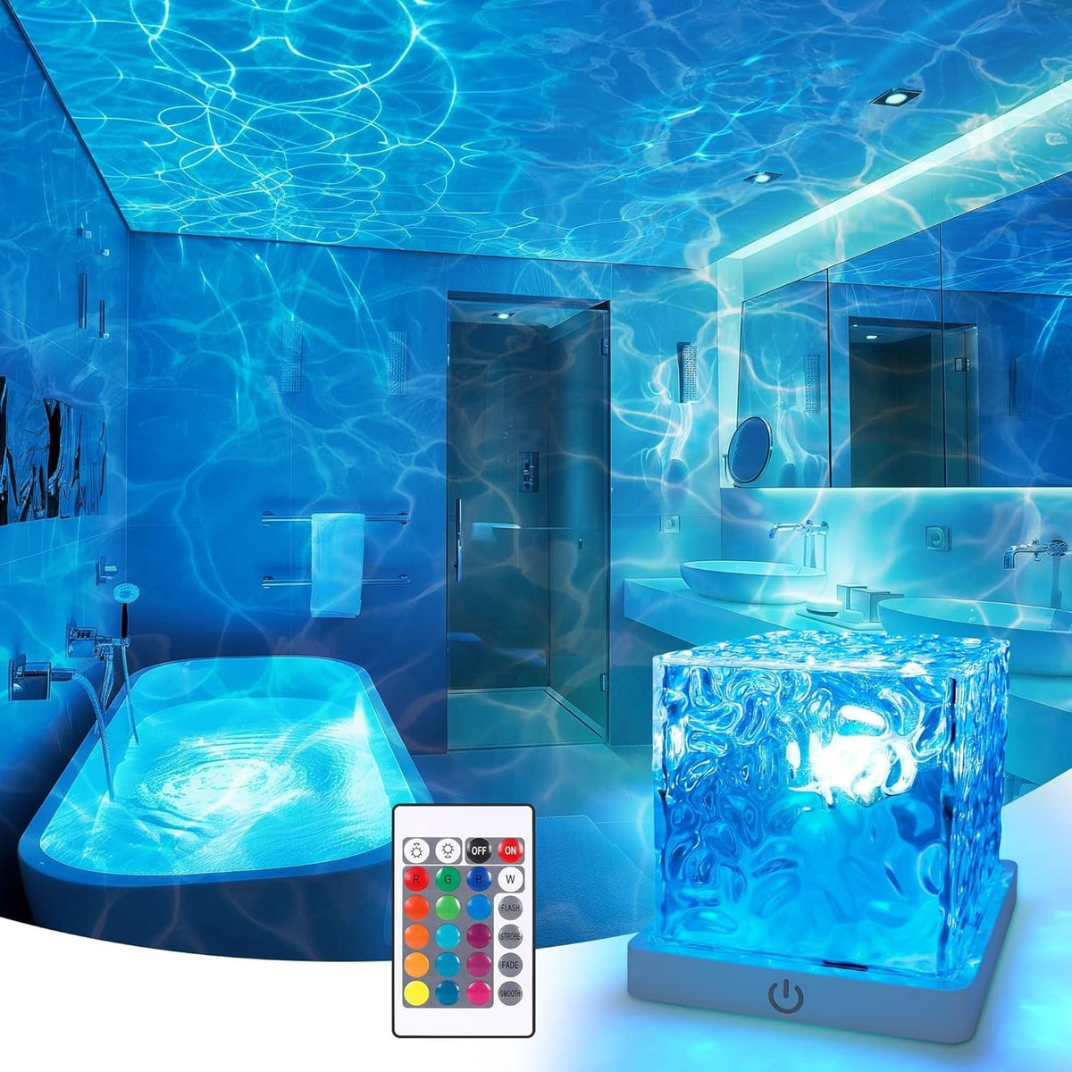Ocean Wave Shower Light