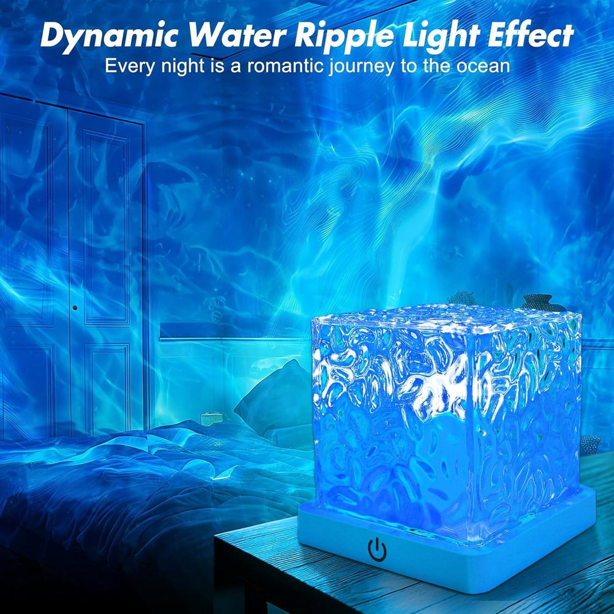 Ocean Wave Shower Light: key features