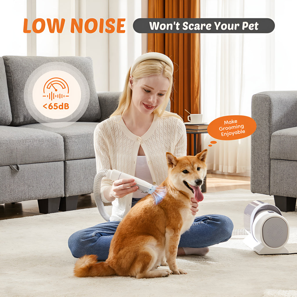Pet Grooming Vacuum Kit with Clipper (2.5L) - photo 7