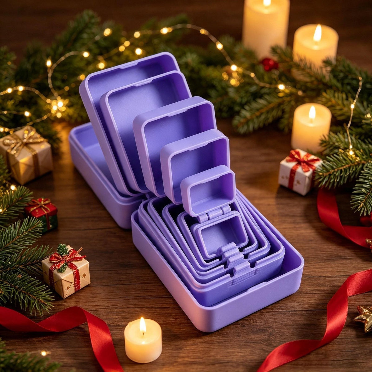 Nesting Prank Gift Box: key features
