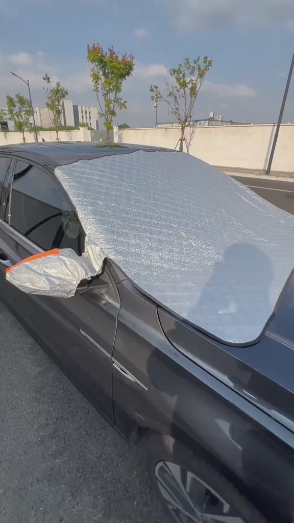 Magnetic Windshield Snow & Frost Cover