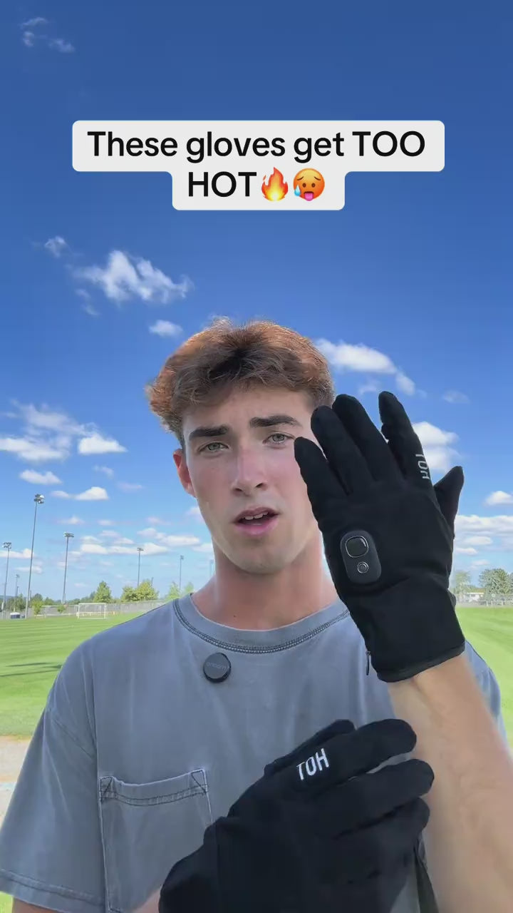 Heated Gloves with Battery Boxes (3 Heat Levels)