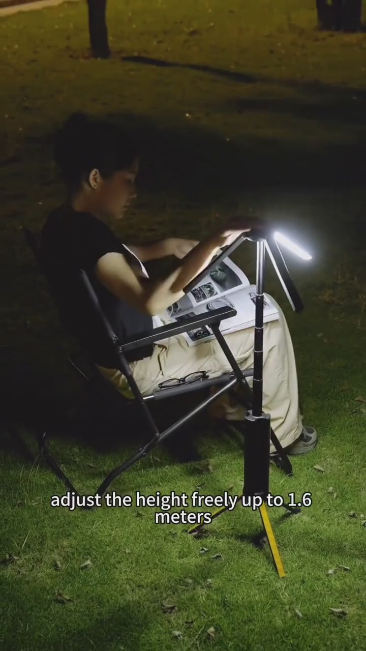 Telescopic Camping Lantern with Tripod video