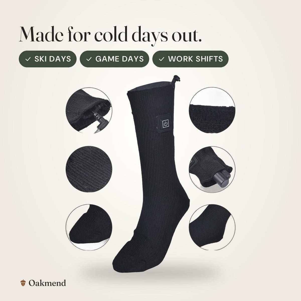 Made for cold days out.