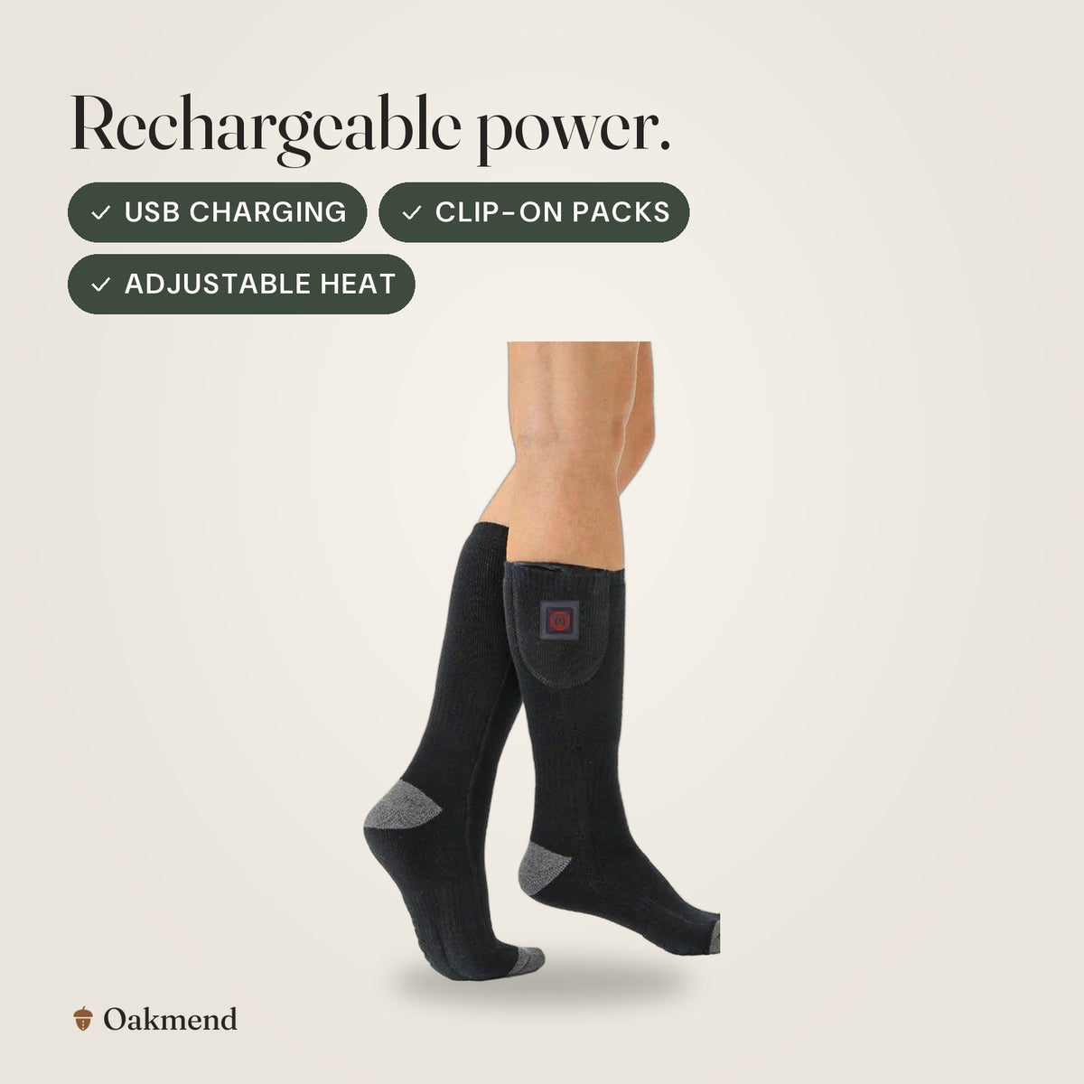 Rechargeable power.