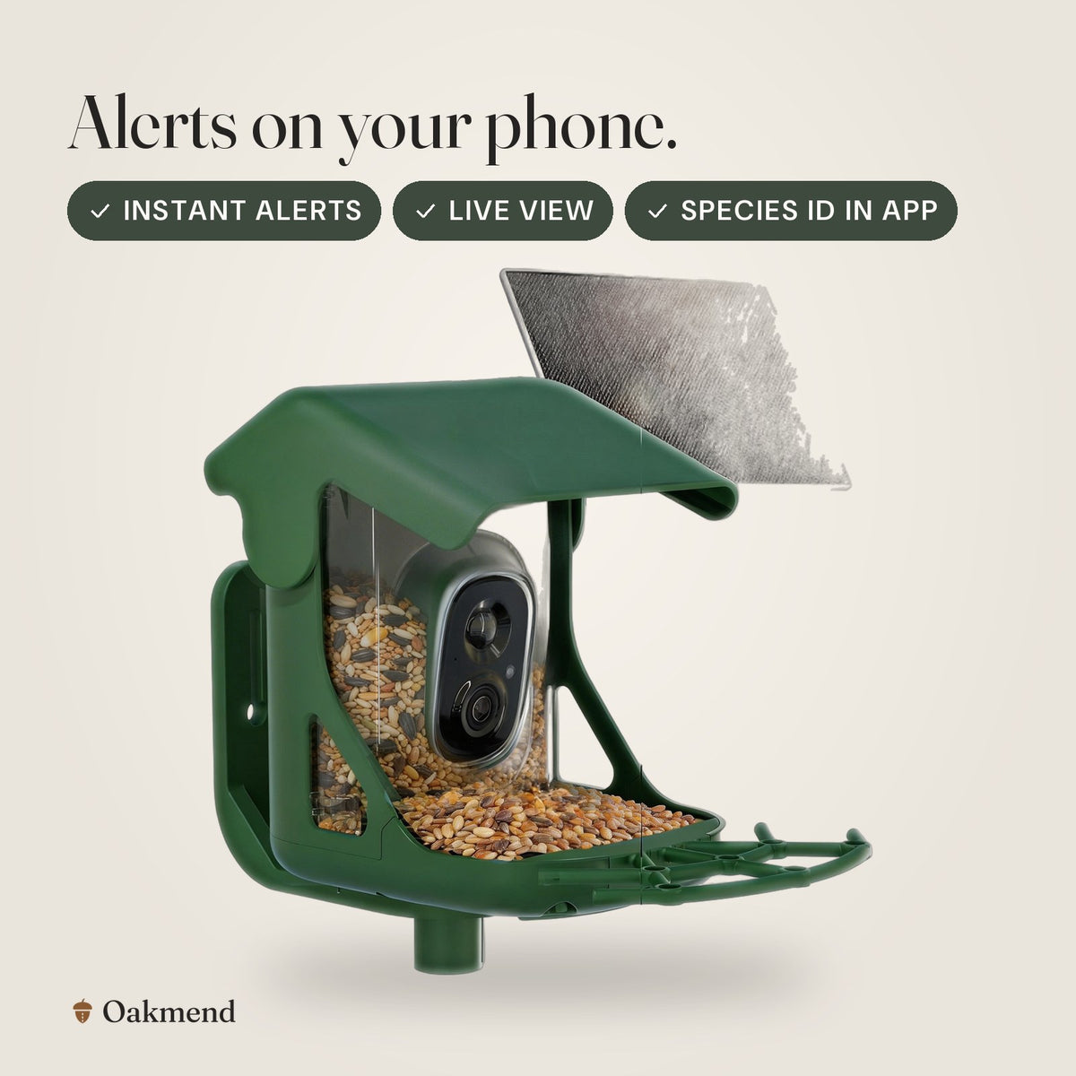 Alerts on your phone.