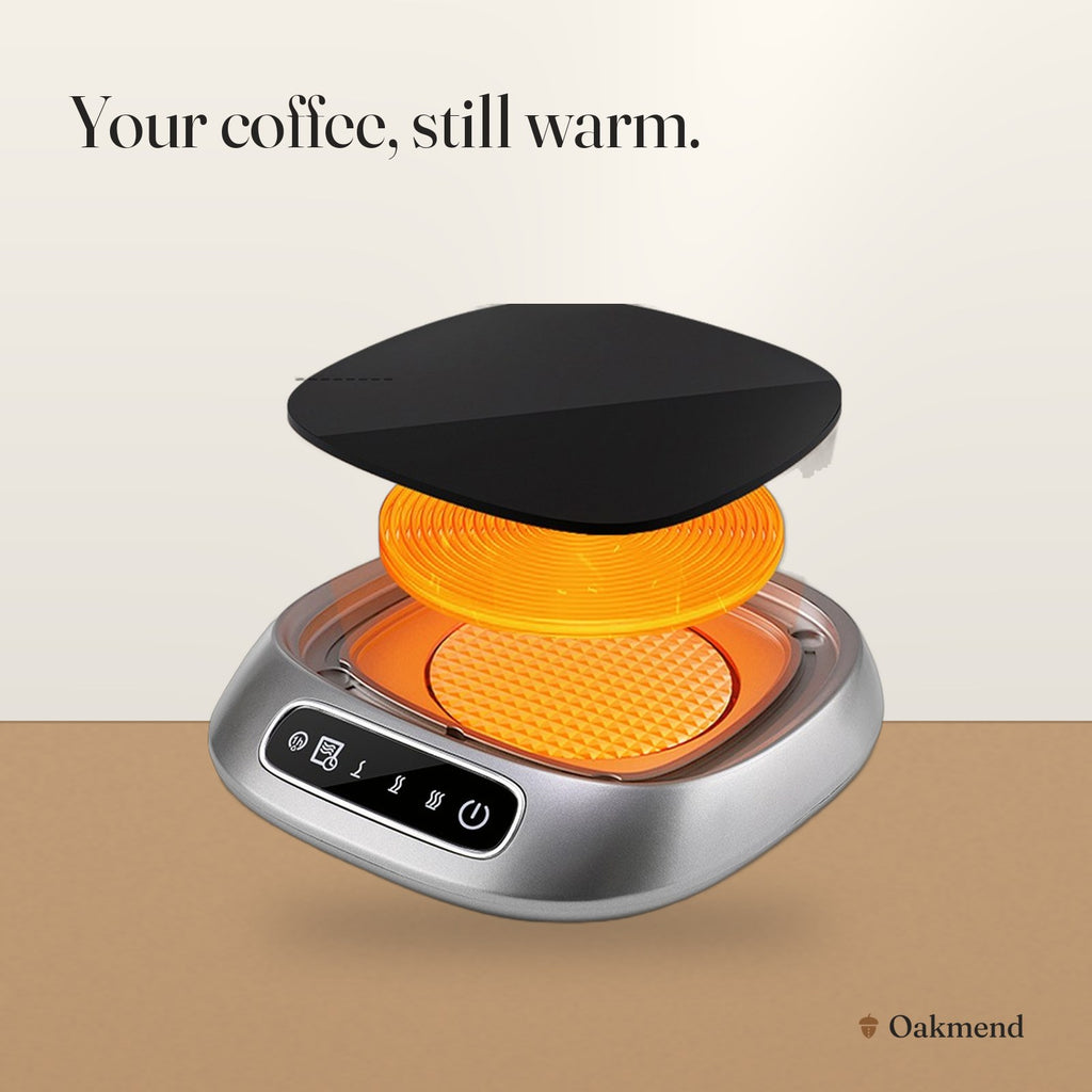 Your coffee, still warm.