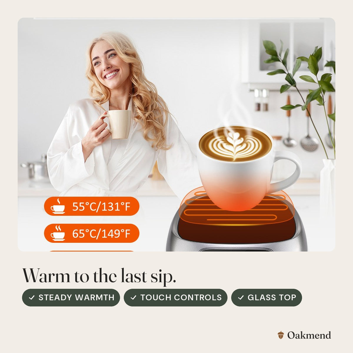Warm to the last sip.