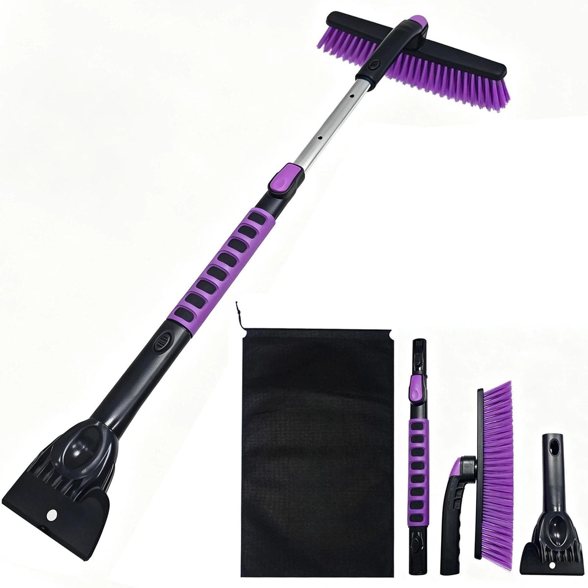 Extendable Snow Brush & Ice Scraper