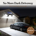Solar 3-Head Motion Sensor Outdoor Light