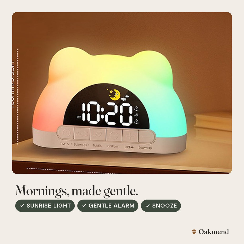 Mornings, made gentle.