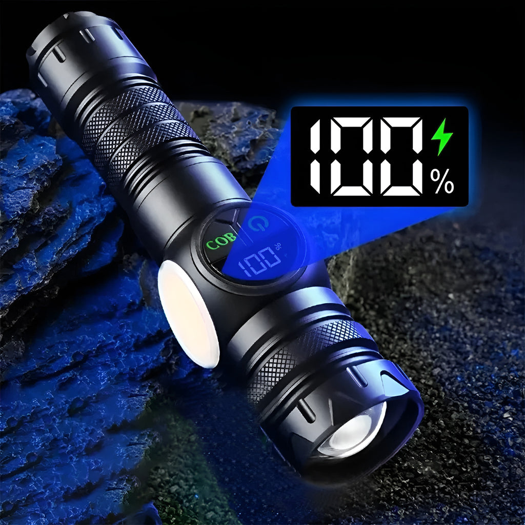 Survival Zoom Flashlight with COB Side Light - photo 4