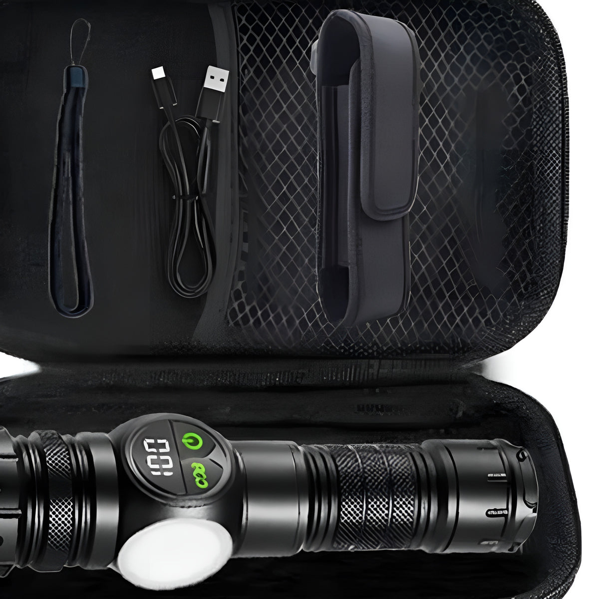 Survival Zoom Flashlight with COB Side Light - photo 8