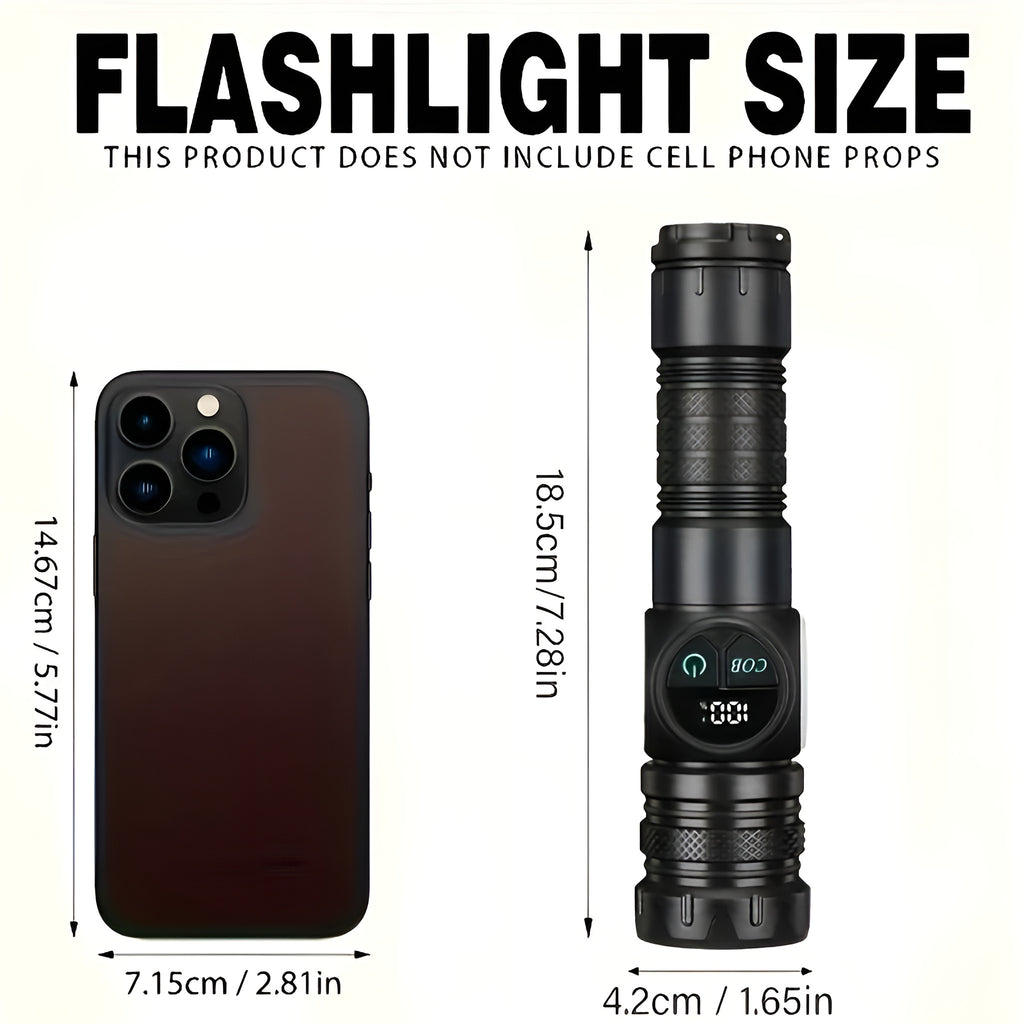 Survival Zoom Flashlight with COB Side Light - photo 9