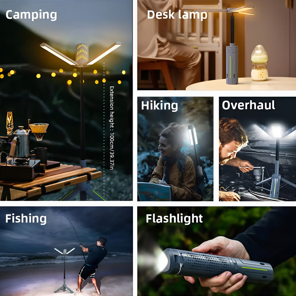 Telescopic Camping Lantern with Tripod - photo 6