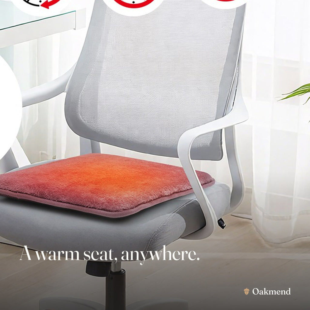 A warm seat, anywhere.