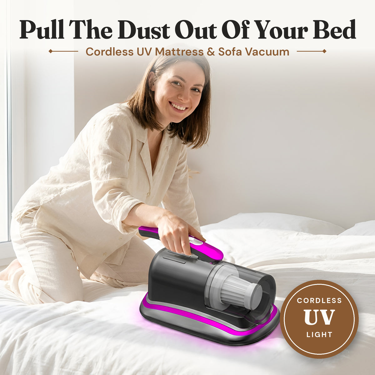 Cordless UV Mattress & Sofa Vacuum