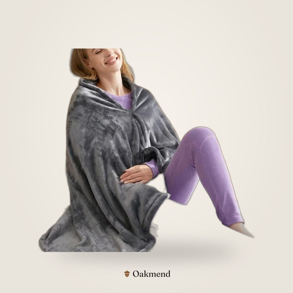 Wearable Heated Blanket Shawl (USB)