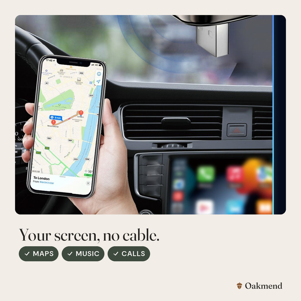 Your screen, no cable.